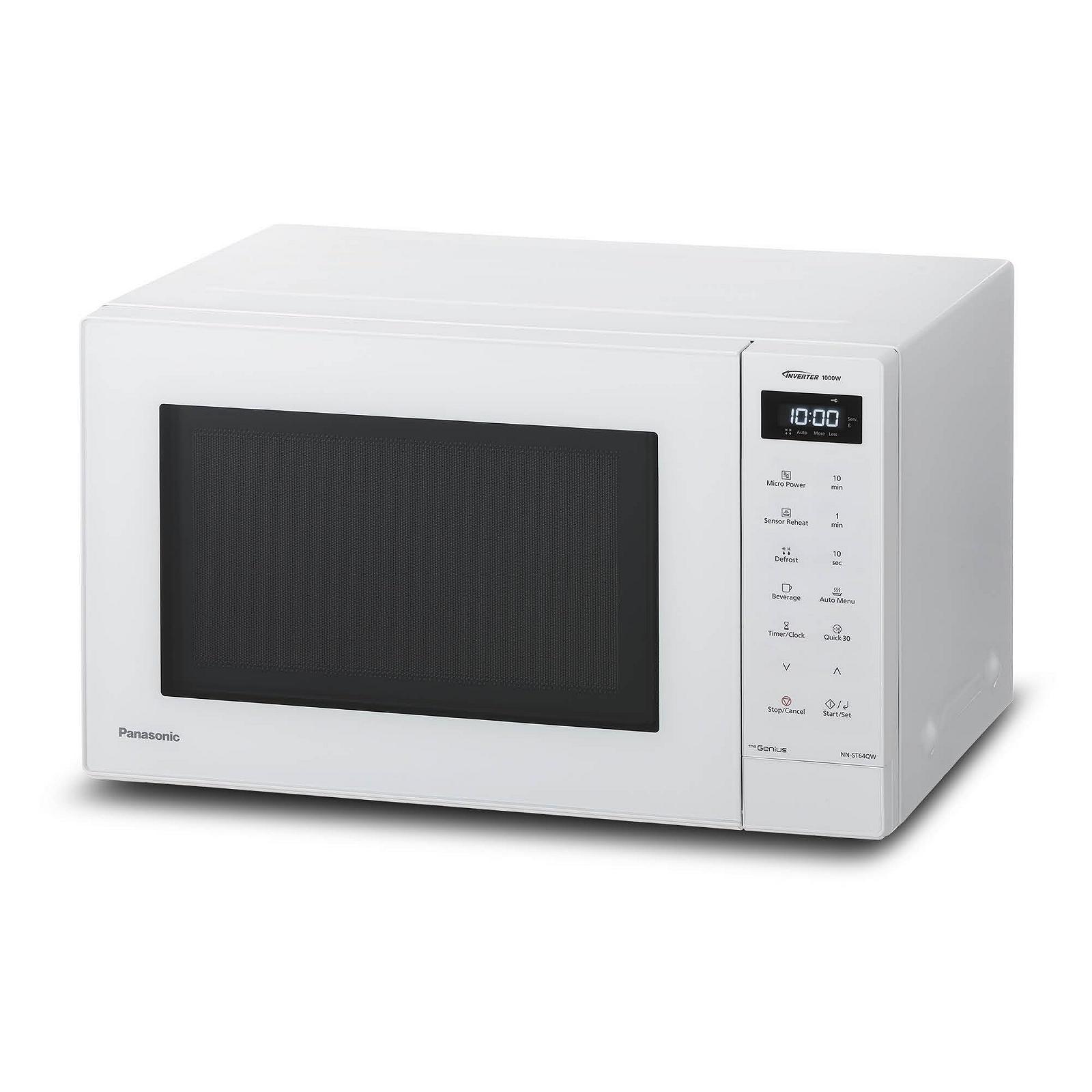 Микроволновая печь Panasonic NN-ST64QWEPG 32 л Инверторная 1000 Вт 20 программ Touch Control White, фото №10 Микроволновая печь Panasonic NN-ST64QWEPG 32 л Инверторная 1000 Вт 20 программ Touch Control White, фото №10