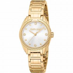 Жіночий аналоговий кварцовий годинник Roberto Cavalli RC5L118M0045 з ремінцем з нержавіючої сталі - Фото 1