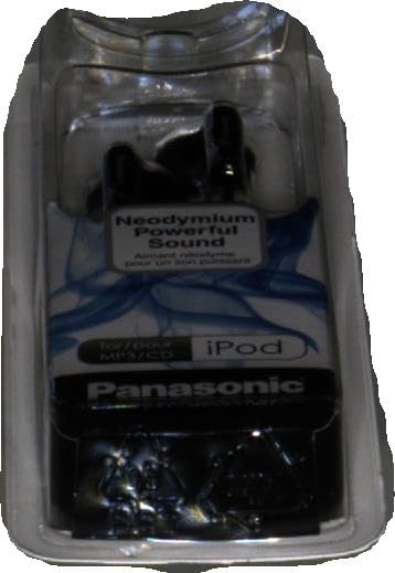 Навушники Panasonic RP-HV104 Внутрішньоканальні Неодимові 20-20000 Гц 104 дБ 17 Ом 14.8 мм З провідним підключенням 1.2 м Чорний, фото №7