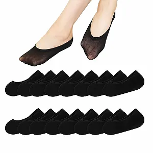 8 пар жіночих шкарпеток, шкарпетки-балетки - Фото 1
