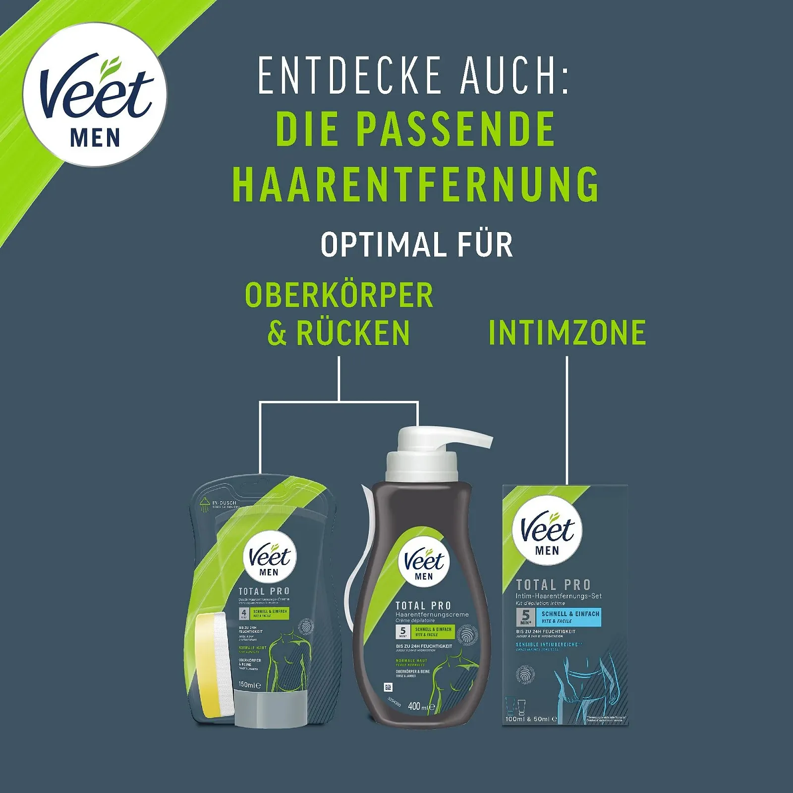 Крем для депіляції Veet for Men Power Effect 3029771, фото №8