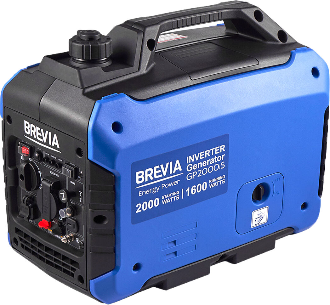 Генератор бензиновий 2.0кВт Brevia ном 1.6кВт, інверторний GP2000iS, фото №1 Генератор бензиновий 2.0кВт Brevia ном 1.6кВт, інверторний GP2000iS, фото №1