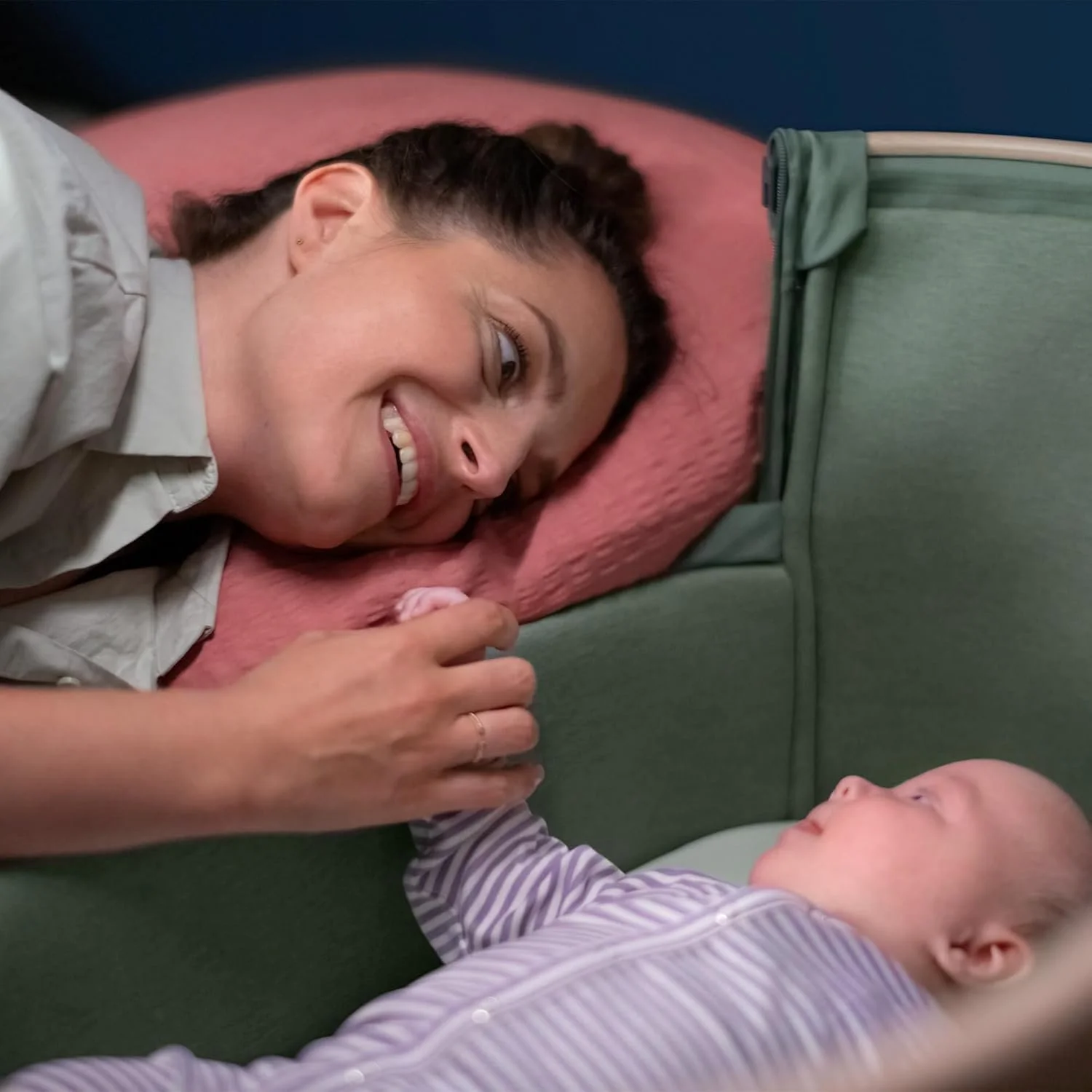 Дитяча колиска Maxi-Cosi Iora / 0-6 місяців / Макс. 9 кг / Регульована висота / Essential Graphite, фото №5