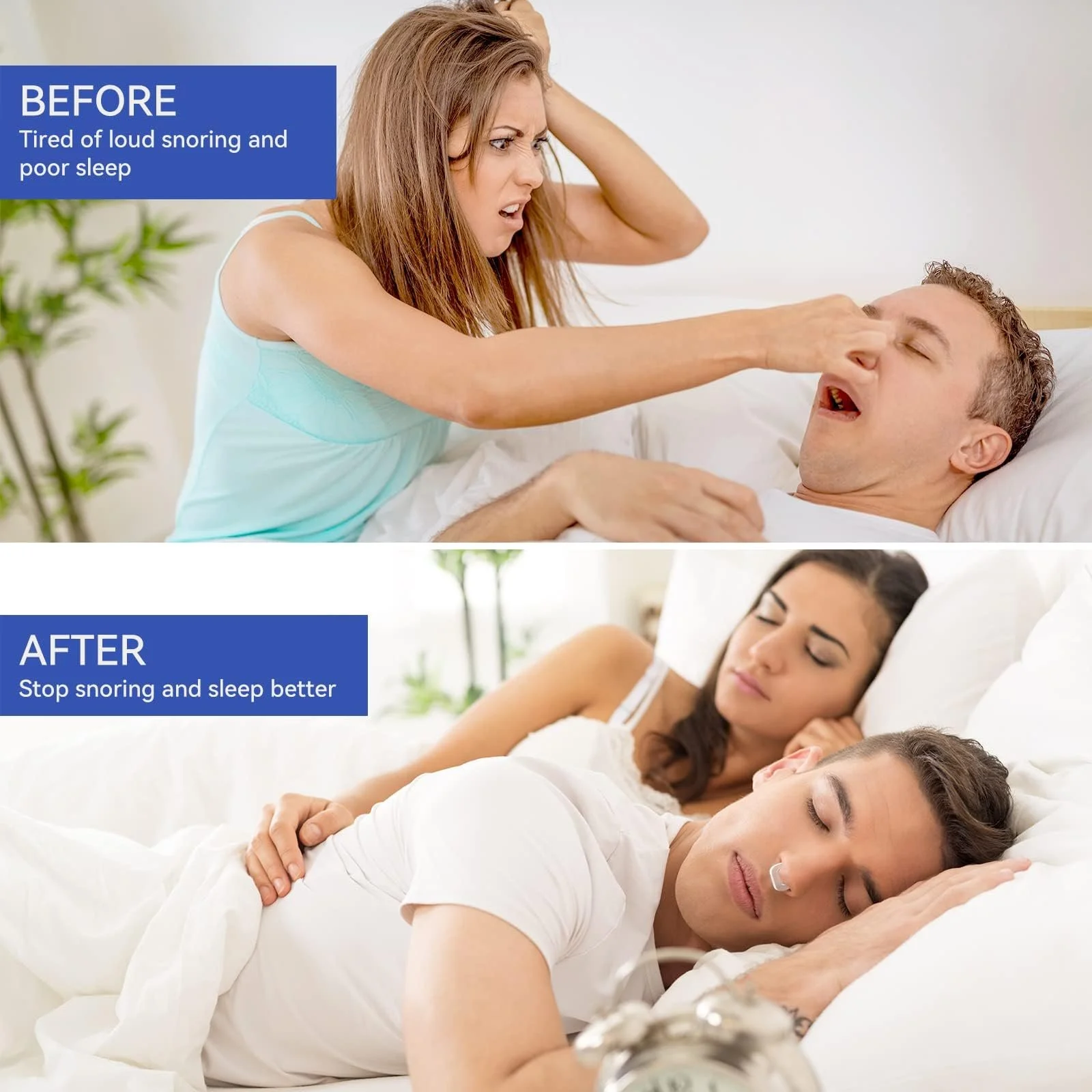 Средство от храпа Клипса, Магнитная силиконовая., фото №3