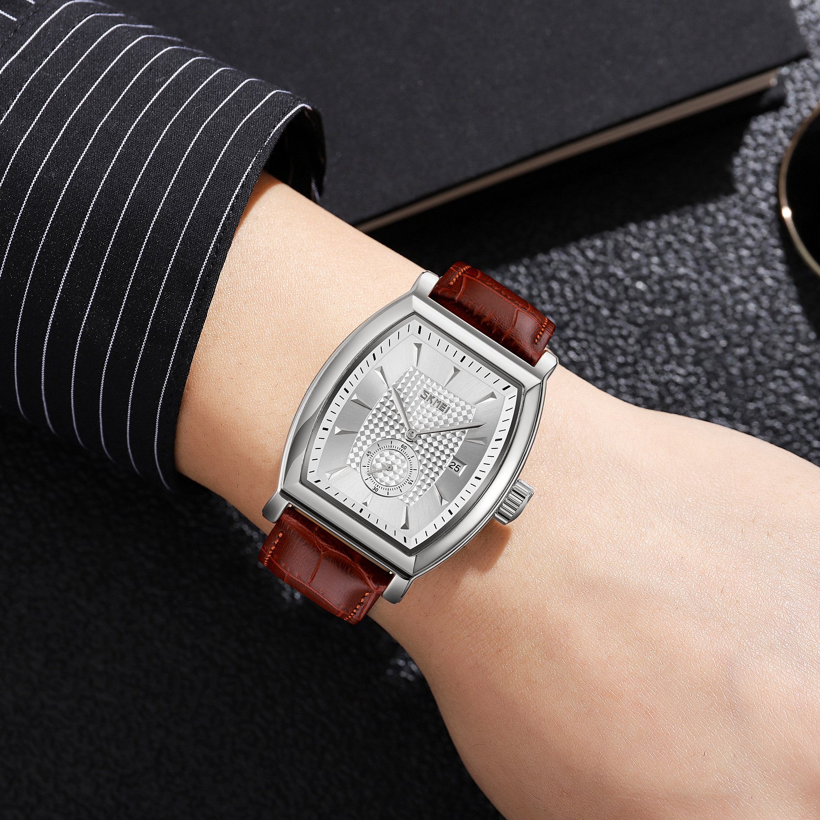 Годинник Skmei 9306SISI Silver-Silver, фото №4