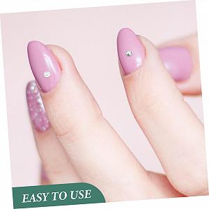 PLAFOPE Перлини, напівперлини, плоскі, довговічні, аксесуари для нігтів для творчого манікюру synthetic.ua - Фото 1