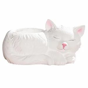 Цветочный горшок Milageto Мультяшный кот Полимерный - Фото 1