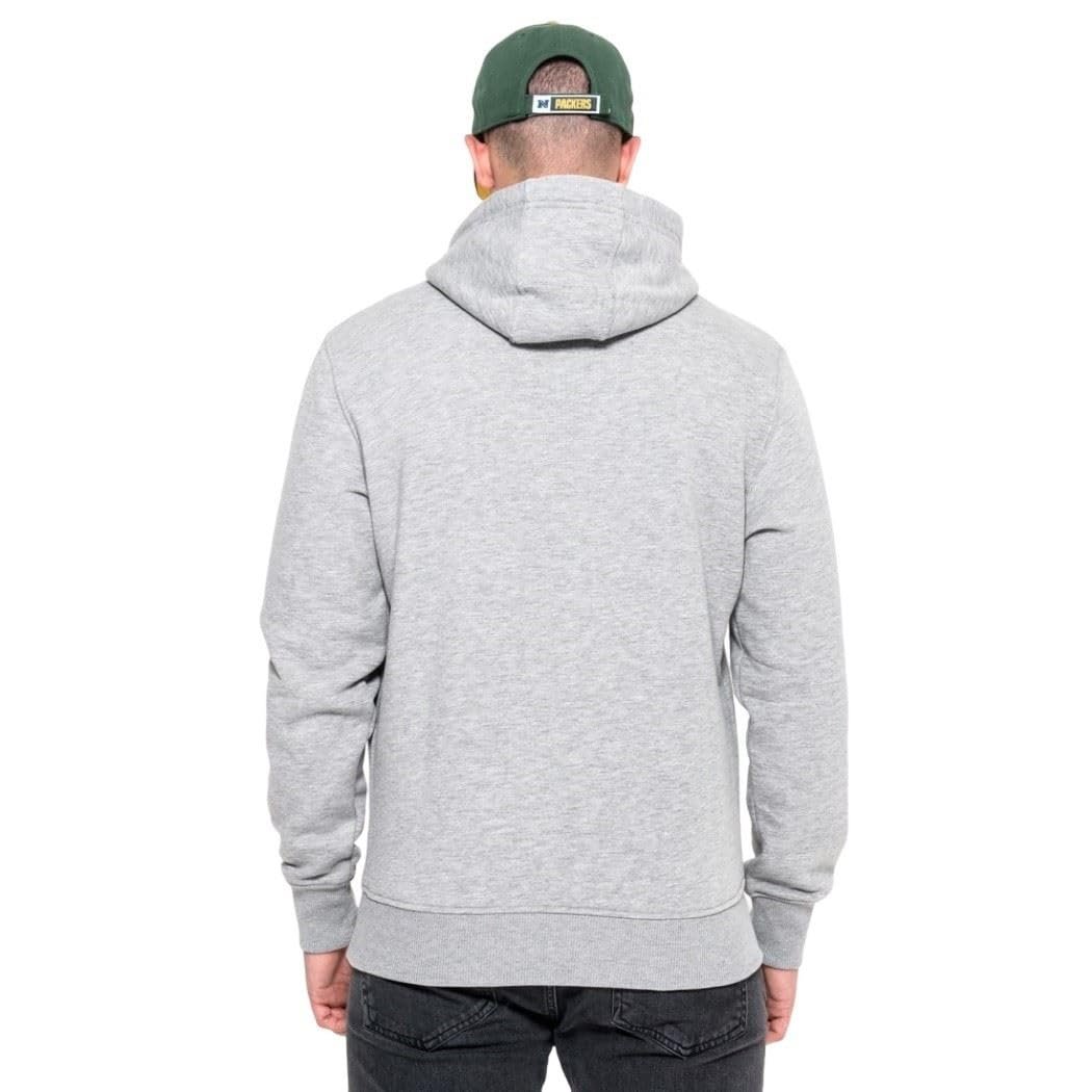 Худі New Era Green Bay Packers NFL Team Logo Сірий верес, фото №4
