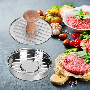 Пресс для бургеров Topyond 304 Stainless Steel из нержавеющей стали synthetic.ua - Фото 1