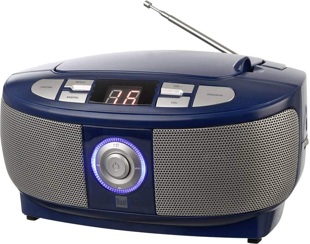 Стереосистема CD-Radio Dual P 49-1 UKW, синий, фото №1