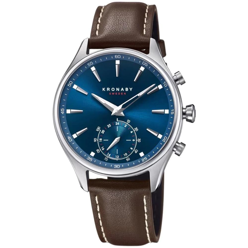 Гібридний смарт-годинник KRONABY SEKEL чоловічий A1000-3120, 41 мм, фото №1