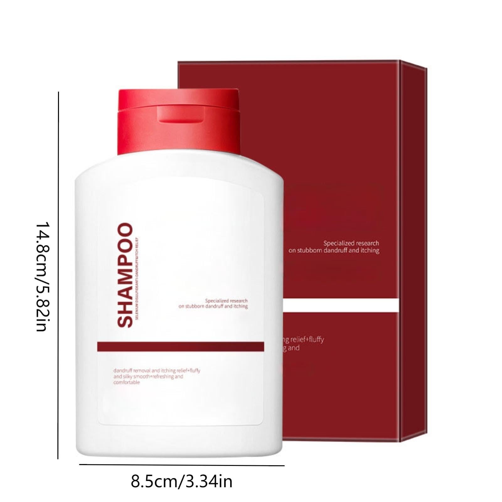 Шампунь Selenium Disulfide Dandruff Improves Frizzy and Flexible Dandruff Shampoo (220 мл) Unj275 (красный, 15 x 9 x 4 см), фото №3