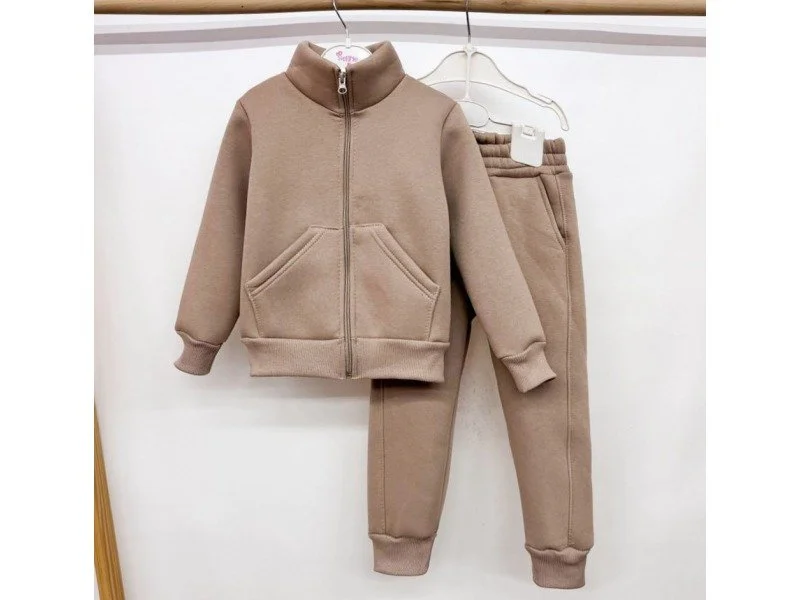 Теплый костюм на флисе от 98 до 158 см на молнии без капюшона, фото №4 Теплый костюм на флисе от 98 до 158 см на молнии без капюшона, фото №4