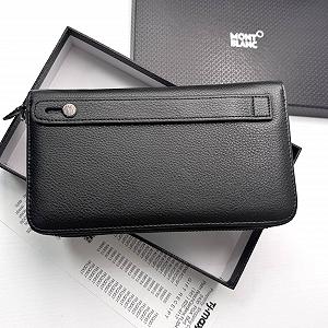 Чоловічий шкіряний гаманець на замку Mont Blanc ціна на synthetic.ua - Фото 1 Чоловічий шкіряний гаманець на замку Mont Blanc synthetic.ua - Фото 1