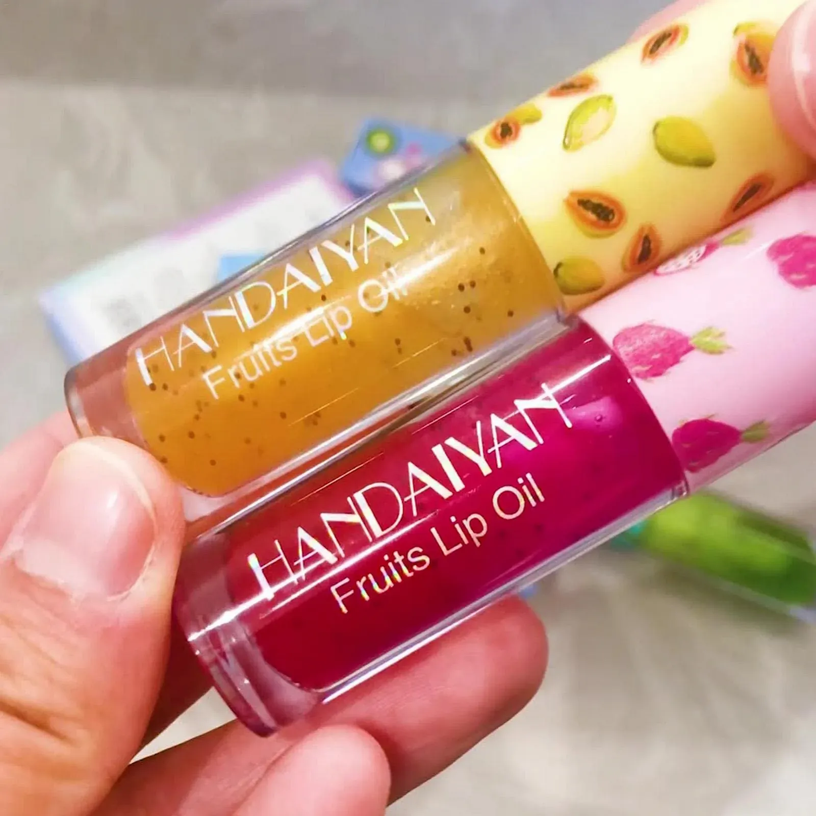 Блиск для губ ORTUH Прозорий Набір - Набір блисків для губ для дівчат, 3 штуки, фото №7