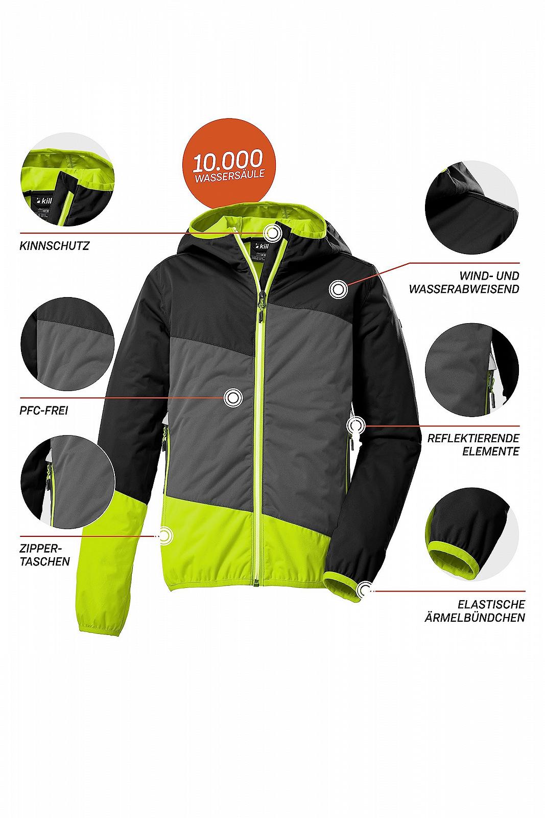 Куртка Killtec Kos 223 Bys 2-шарова функціональна, фото №3 Куртка Killtec Kos 223 Bys 2-шарова функціональна, фото №3