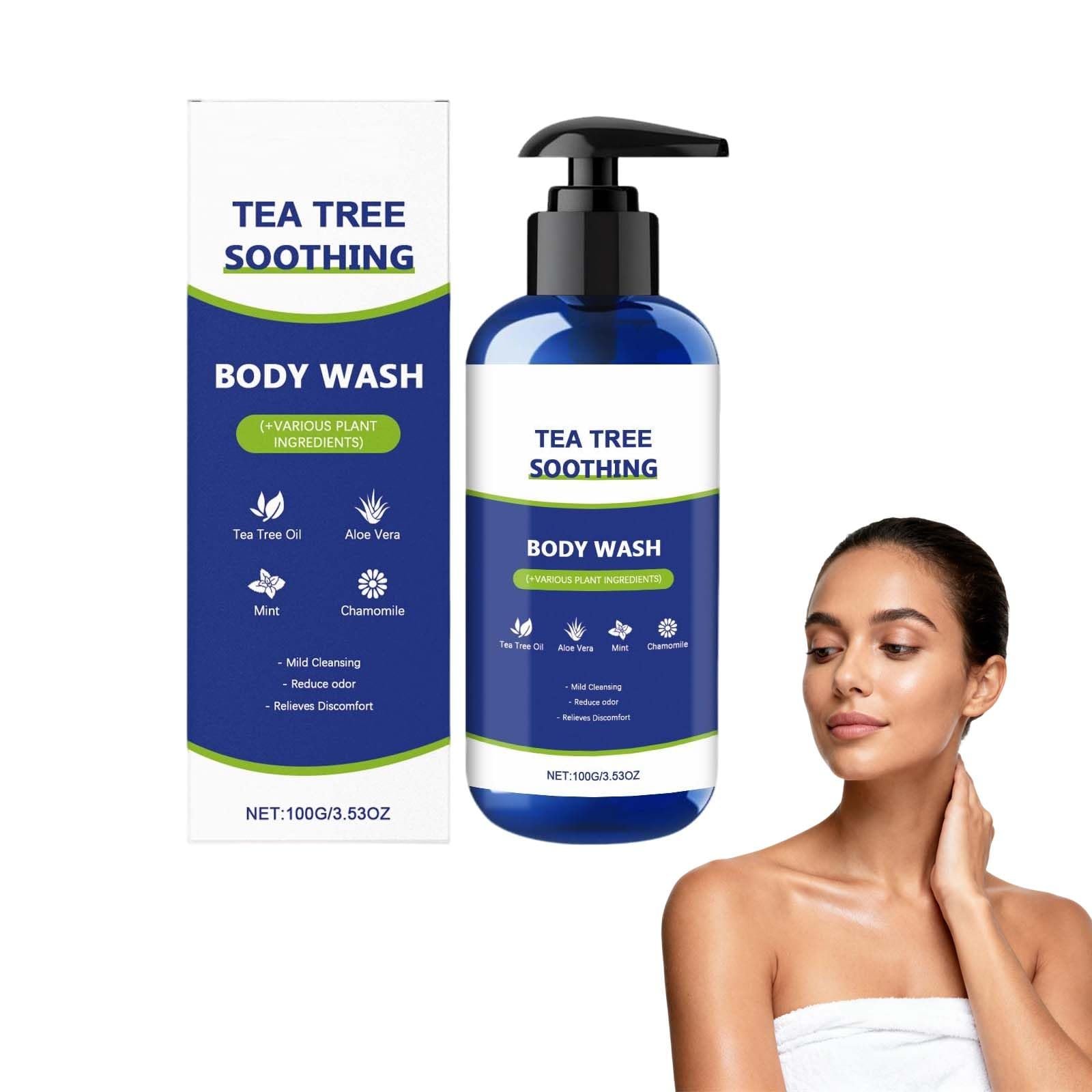 Гель для душу Tea Tree Soap Tea Tree Mint освіжаючий 1 шт., фото №1