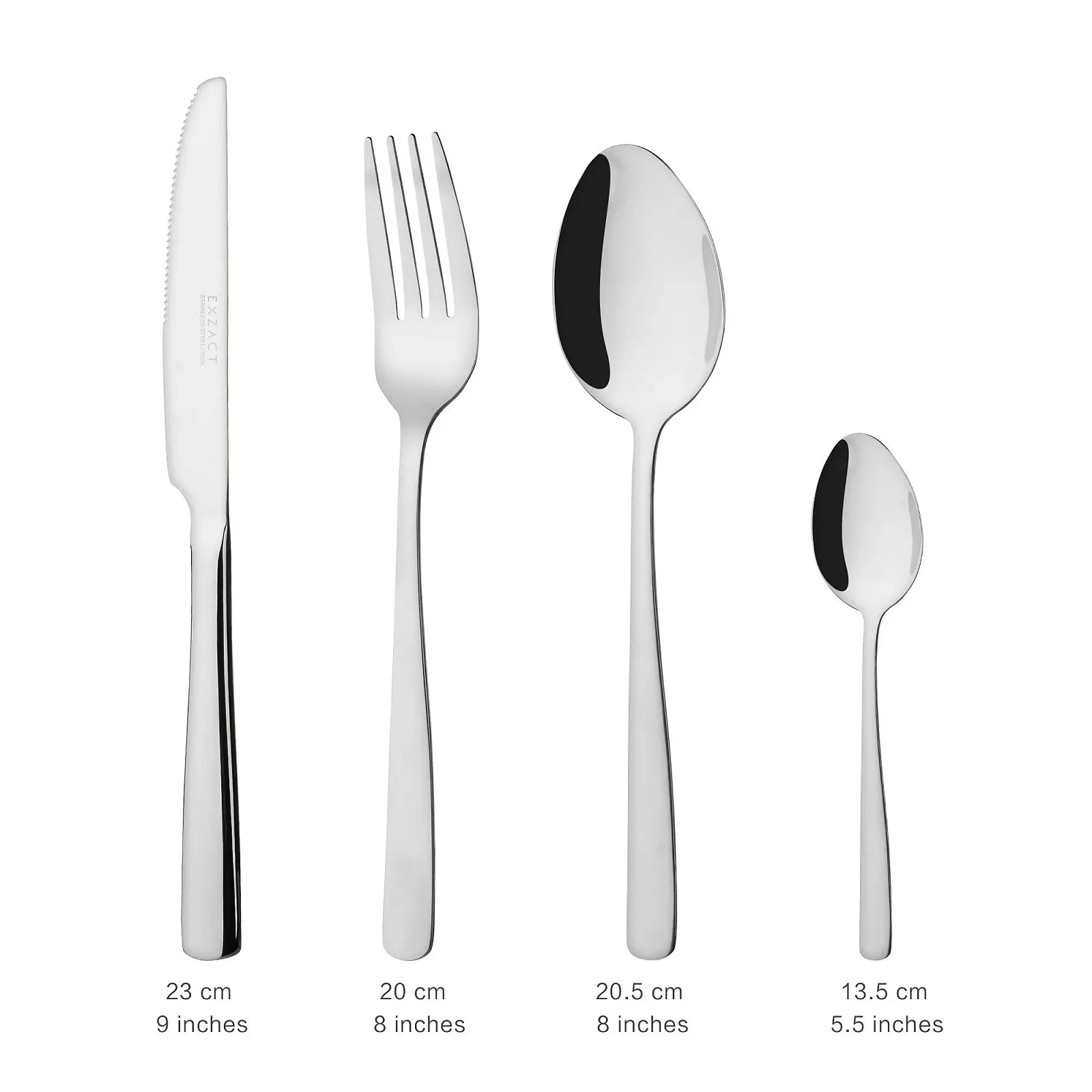 Набор столовых приборов Exzact Premium 24 PCS, фото №2 Набор столовых приборов Exzact Premium 24 PCS, фото №2