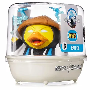 Колекційна фігурка качка TUBBZ First Edition Mortal Kombat Raiden Vinyl synthetic.ua - Фото 1