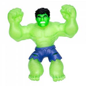 Фигурка Marvel Heroes of Goo Jit Zu Bandai Hulk Светящийся в темноте Разноцветный - Фото 1