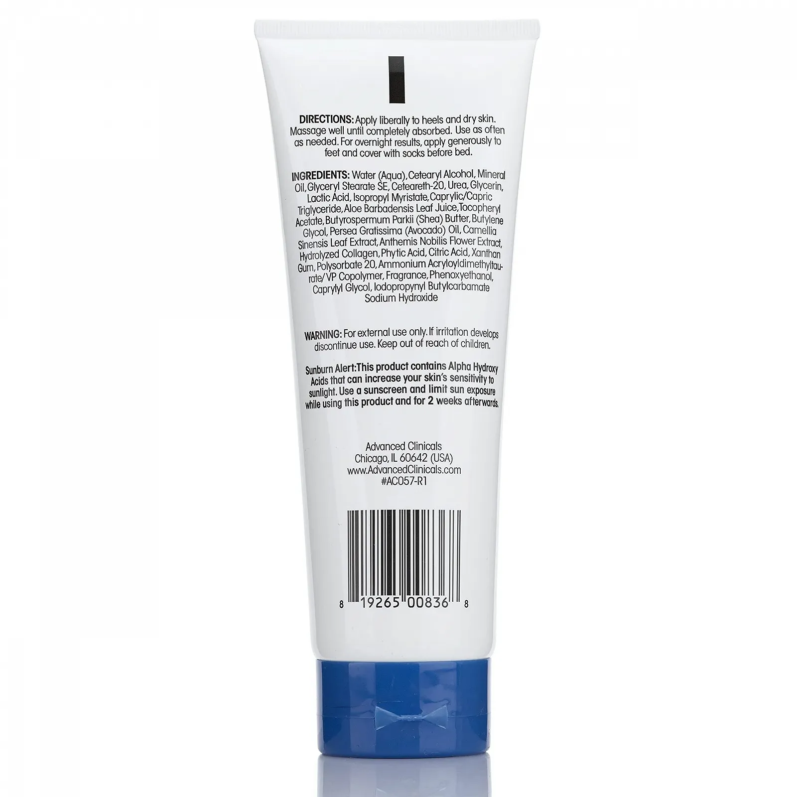 Крем для потрескавшихся пяток Advanced Clinicals для сухих участков и мозолей, фото №7 Крем для потрескавшихся пяток Advanced Clinicals для сухих участков и мозолей, фото №7