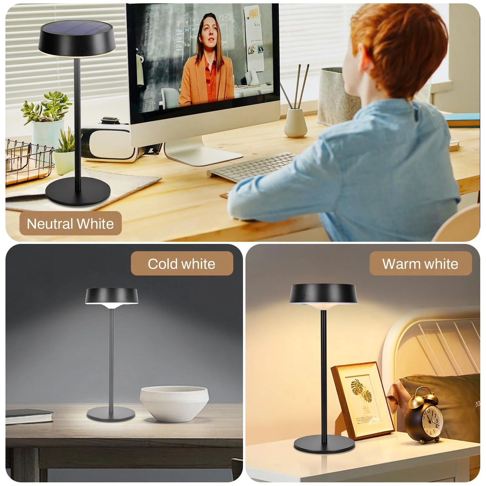 Настільна лампа Solar LED 3CCT IP67 Набір 2 шт., фото №5