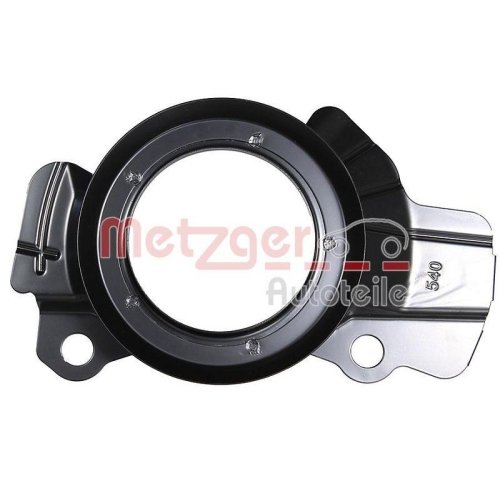 Щит гальмівного диска METZGER 6115600 для KIA передній міст праворуч, фото №2