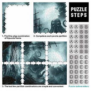 Пазл Cthulhu Rises 1000 элементов 52 x 38 см synthetic.ua - Фото 1