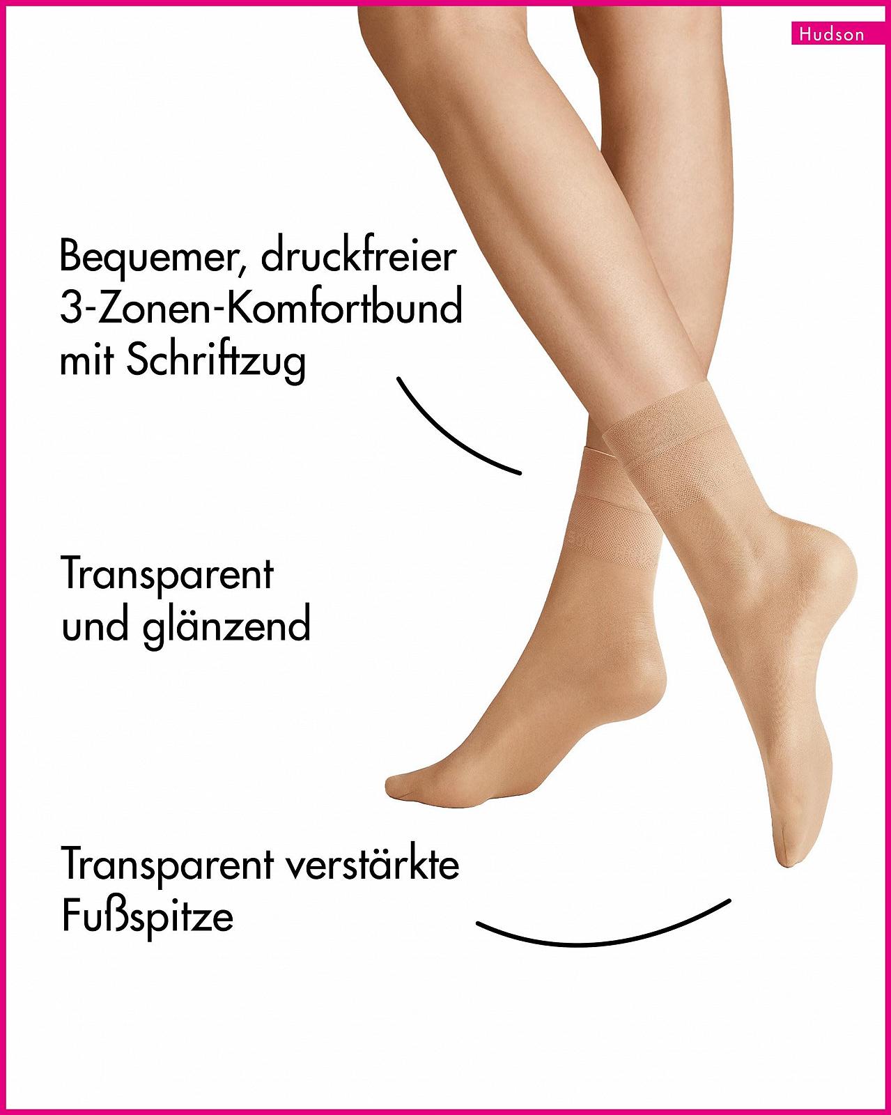 Носки HUDSON Glamour 20 Без давления на талии, 20 ден, фото №2