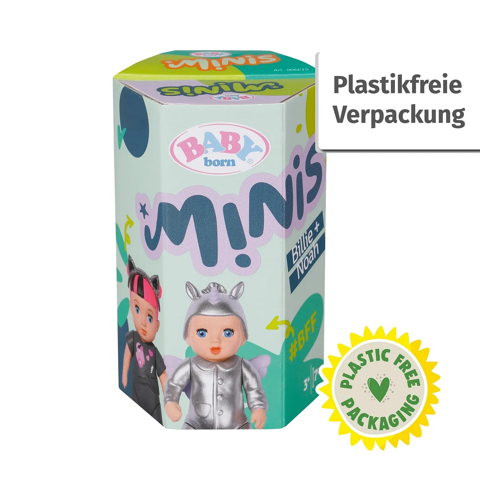 Мини Кукла Zapf Creation BABY born Noah и Billie с эффектом изменения цвета, набор наклеек и аксессуары, Двойной Набор, фото №6 Мини Кукла Zapf Creation BABY born Noah и Billie с эффектом изменения цвета, набор наклеек и аксессуары, Двойной Набор, фото №6