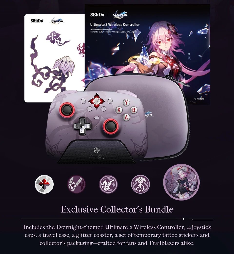 Геймпад 8Bitdo Ultimate 2 Honkai: Star Rail (Exclusive Collector’s Bundle), фото №4