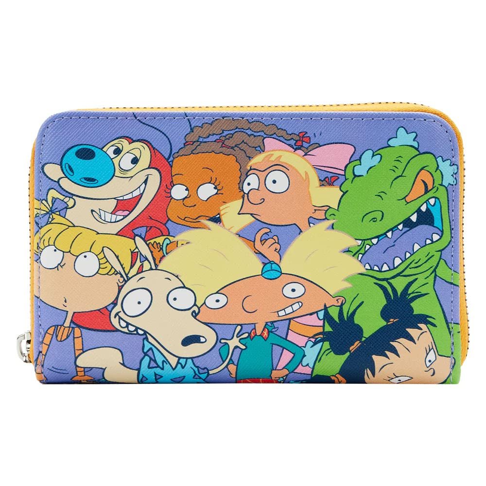 Кошелек на молнии Loungefly Nickelodeon Nick 90s - Multi-Colour, фото №1
