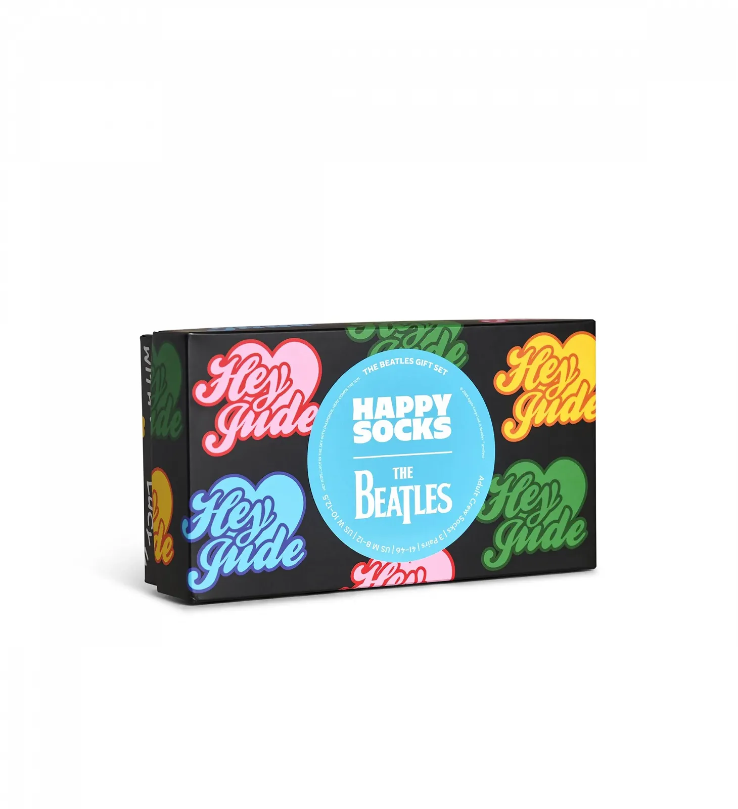 Набор носков Happy Socks Exclusive Beatles в подарочной коробке, музыкальная тематика, для мужчин и женщин, фото №6