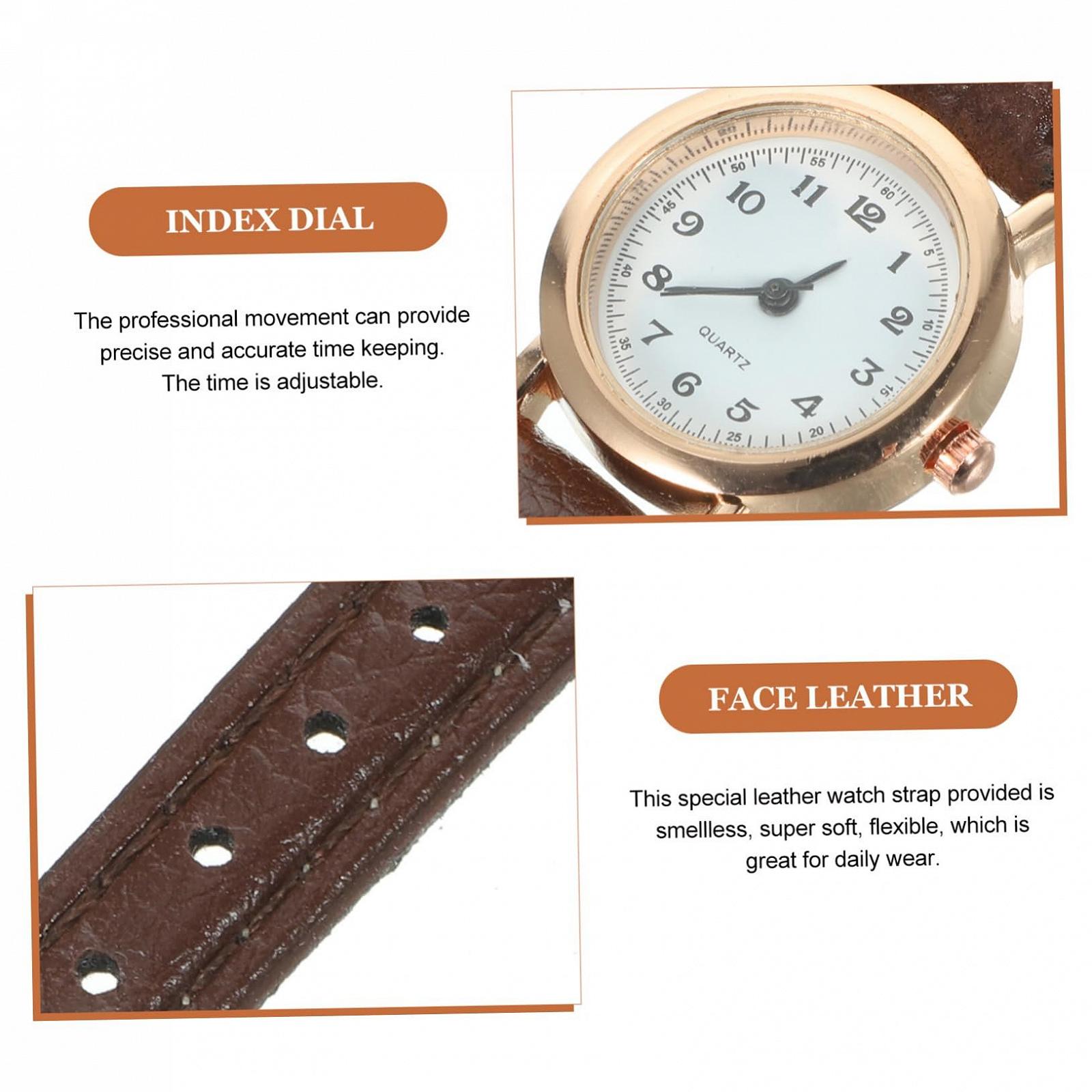 Часы женские PartyKindom Basic Slim Faux Leather, фото №4