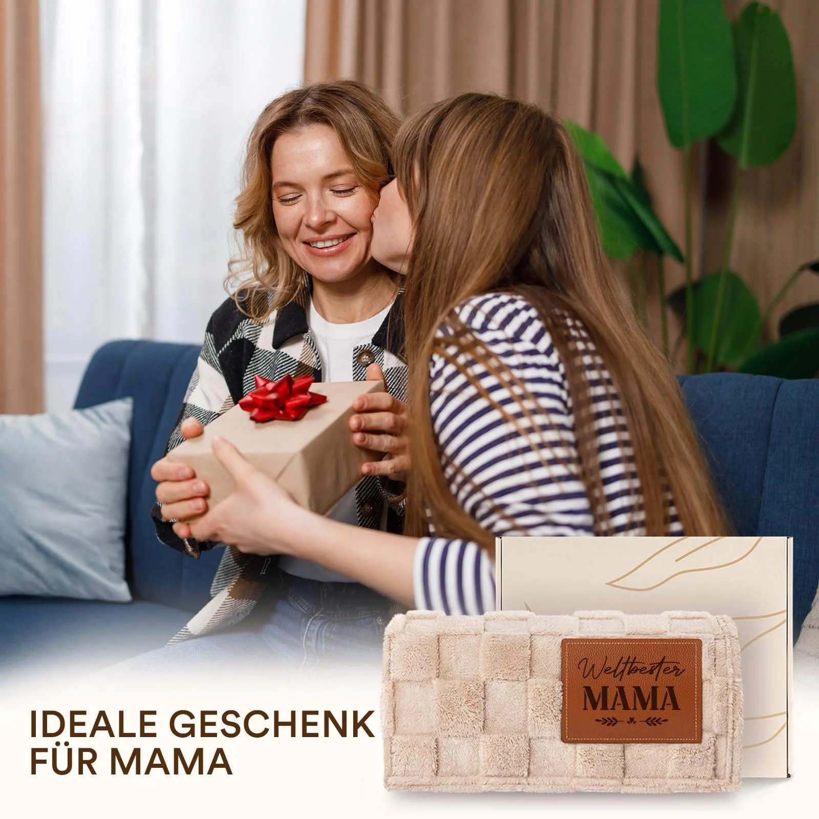 Плед Minimalist Gift Mother 130 x 155 см, фото №2