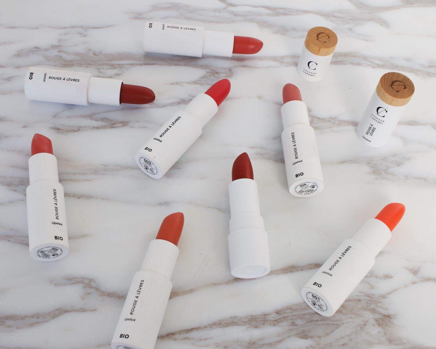 Помада Couleur Caramel Rouge A Levres Barra De Labios 280 True Red 1 шт, фото №7