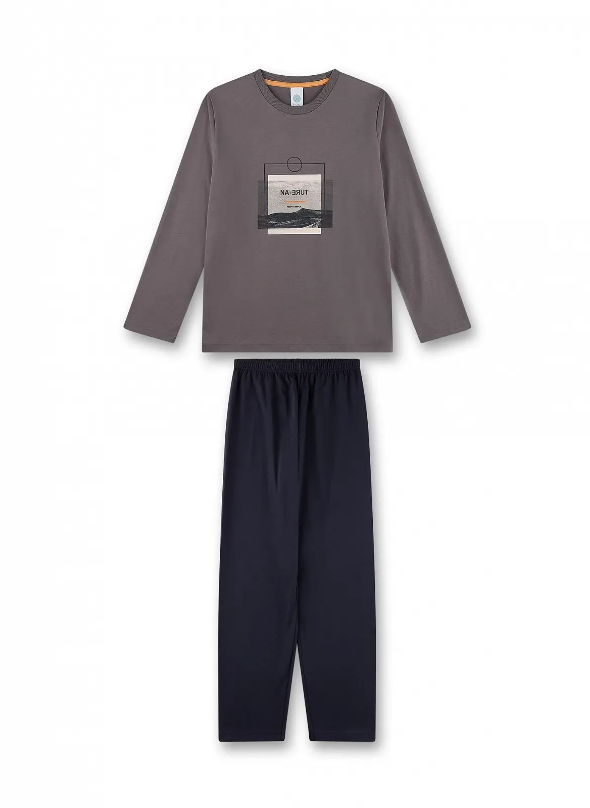Піжама Sanetta для хлопчиків Сірий, фото №1