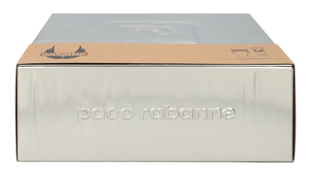 Подарочный набор Paco Rabanne Invictus Туалетная вода 100 мл - Гель для душа 100 мл белый, фото №5 Подарочный набор Paco Rabanne Invictus Туалетная вода 100 мл - Гель для душа 100 мл белый, фото №5