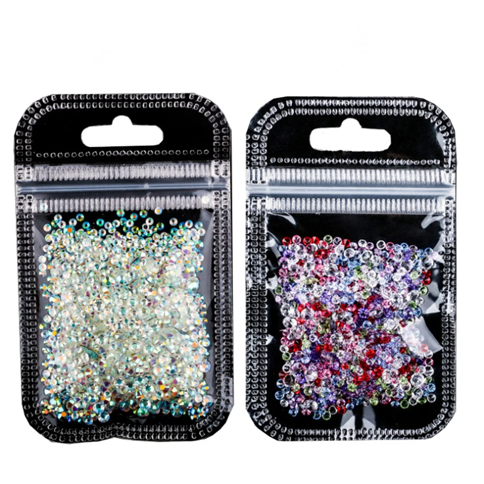 Стрази для нігтів Мікс Кольорів кристали для DIY 3D дизайну, фото №1