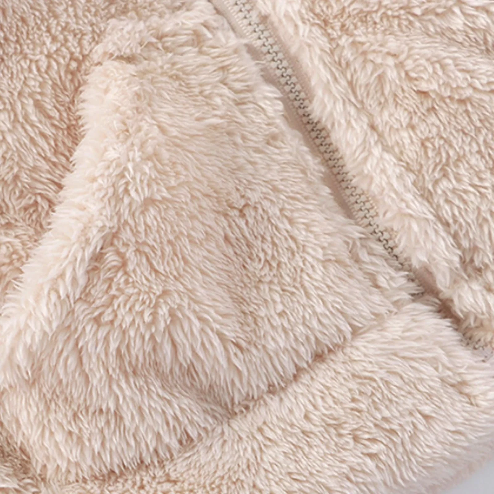 Флисовая куртка с капюшоном Generisch 2025 для мальчиков, теплое зимнее пальто на молнии для малышей, мягкая верхняя одежда с толстым капюшоном для холодной погоды, фото №7