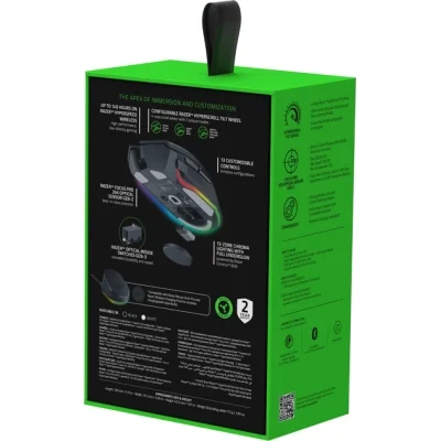 Мышка Razer Basilisk V3 Pro 35K Wireless/Bluetooth Black (RZ01-05240100-R3G1), фото №8 Мышка Razer Basilisk V3 Pro 35K Wireless/Bluetooth Black (RZ01-05240100-R3G1), фото №8