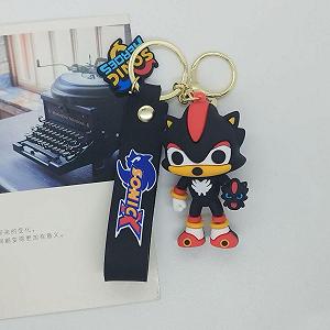 Брелок Супер Соник Шедоу Shadow Sonic игрушка на рюкзак, ключи 6 см synthetic.ua - Фото 1