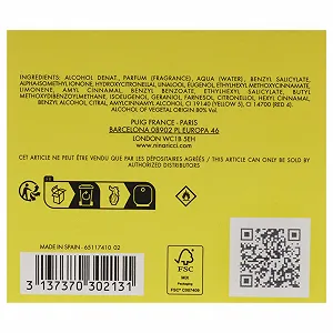 Парфюмированная вода Nina Ricci L'Air du Temps 100 мл synthetic.ua - Фото 1