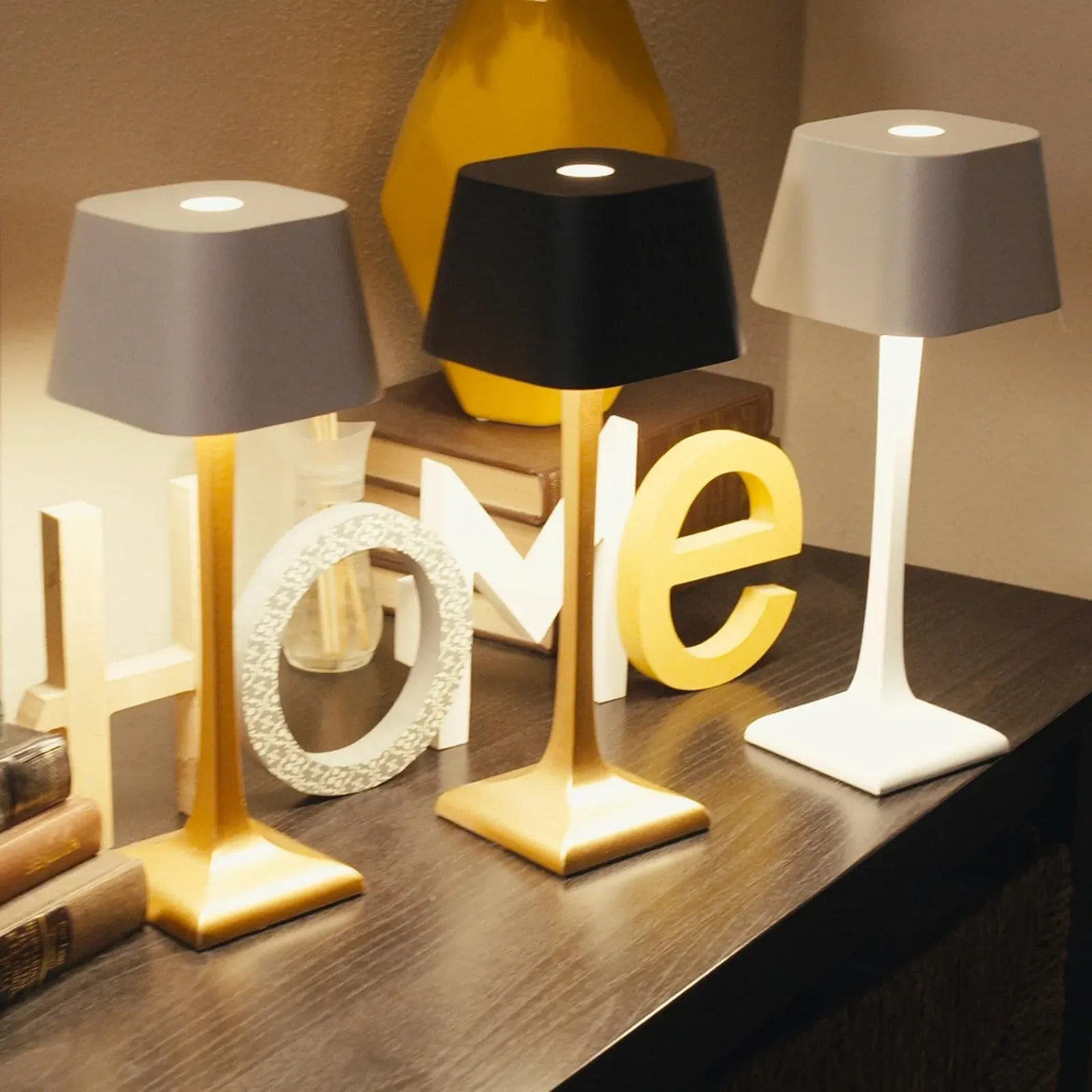 Настільна лампа Ti Glaphyra Wireless LED перезаряджувана IP54 2700K Алюміній, фото №10