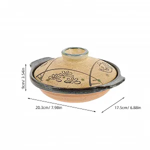 Каструля японська керамічна компактна з ергономічною ручкою synthetic.ua - Фото 1