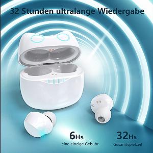 Навушники Bluetooth Вкладиші Бездротові Білі synthetic.ua - Фото 1