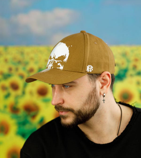 Чоловіча літня бейсболка Braxton розмір 56-58 Кемел, фото №1