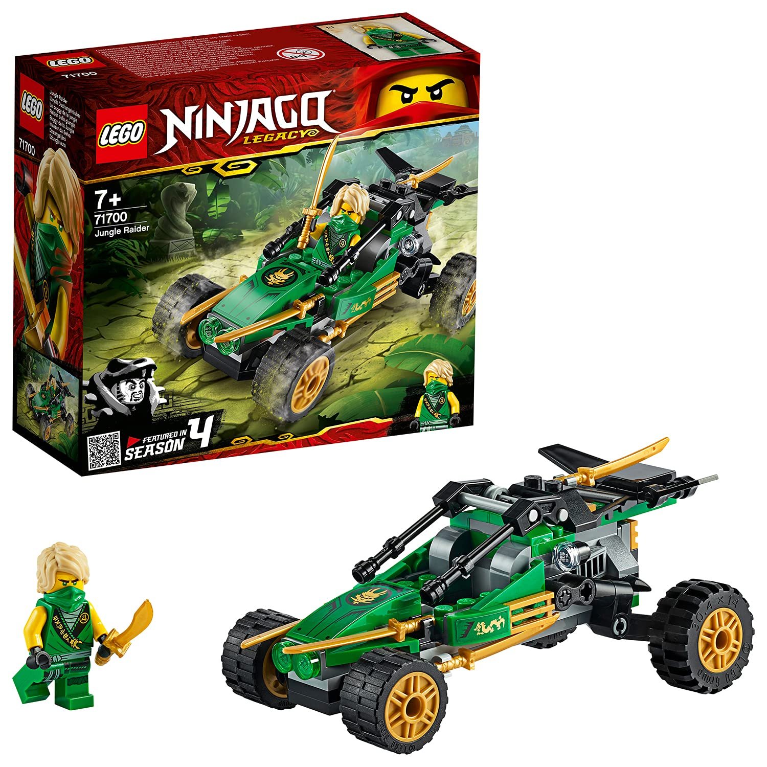 Конструктор LEGO Ninjago Legacy 71700 Джунглі Роббер Кар з міні-фігуркою Лойда, фото №1 Конструктор LEGO Ninjago Legacy 71700 Джунглі Роббер Кар з міні-фігуркою Лойда, фото №1