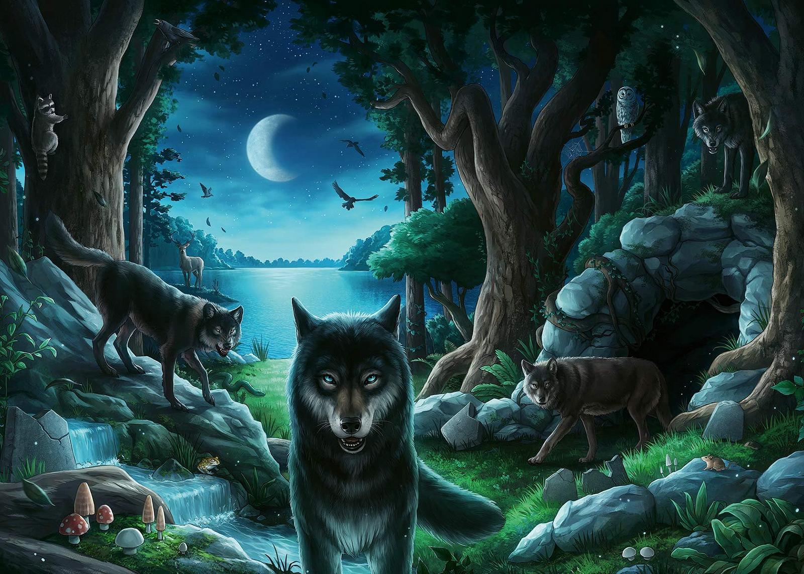 Пазл-квест Ravensburger Exit Puzzle 759 деталей Wolf Stories, фото №2