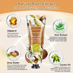 Крем для рук для очень сухой кожи Brand Series Model 40 штук Увлажняющий крем для рук, ног и тела Легкий и нежирный лосьон для тела с глицерином + витамин E для сухой, потрескавшейся кожи 1200 мл - Фото 1